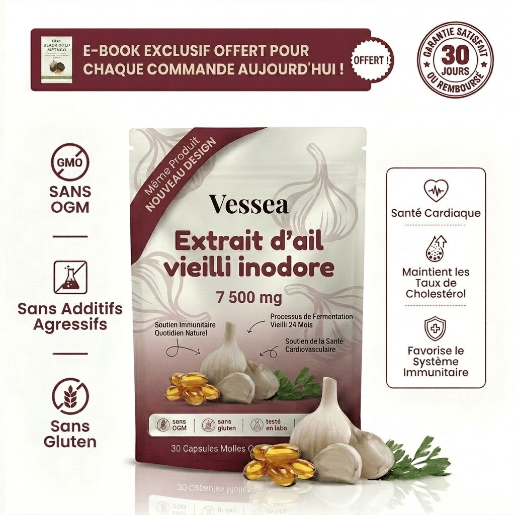 Vessea Extrait d'ail vielli