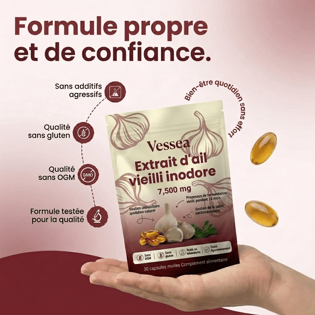 Vessea Extrait d'ail vielli
