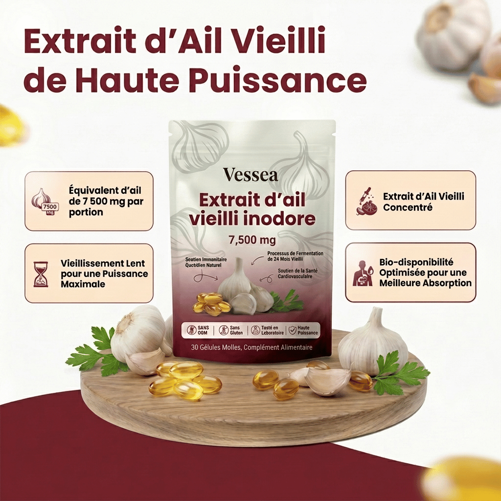 Vessea Extrait d'ail vielli